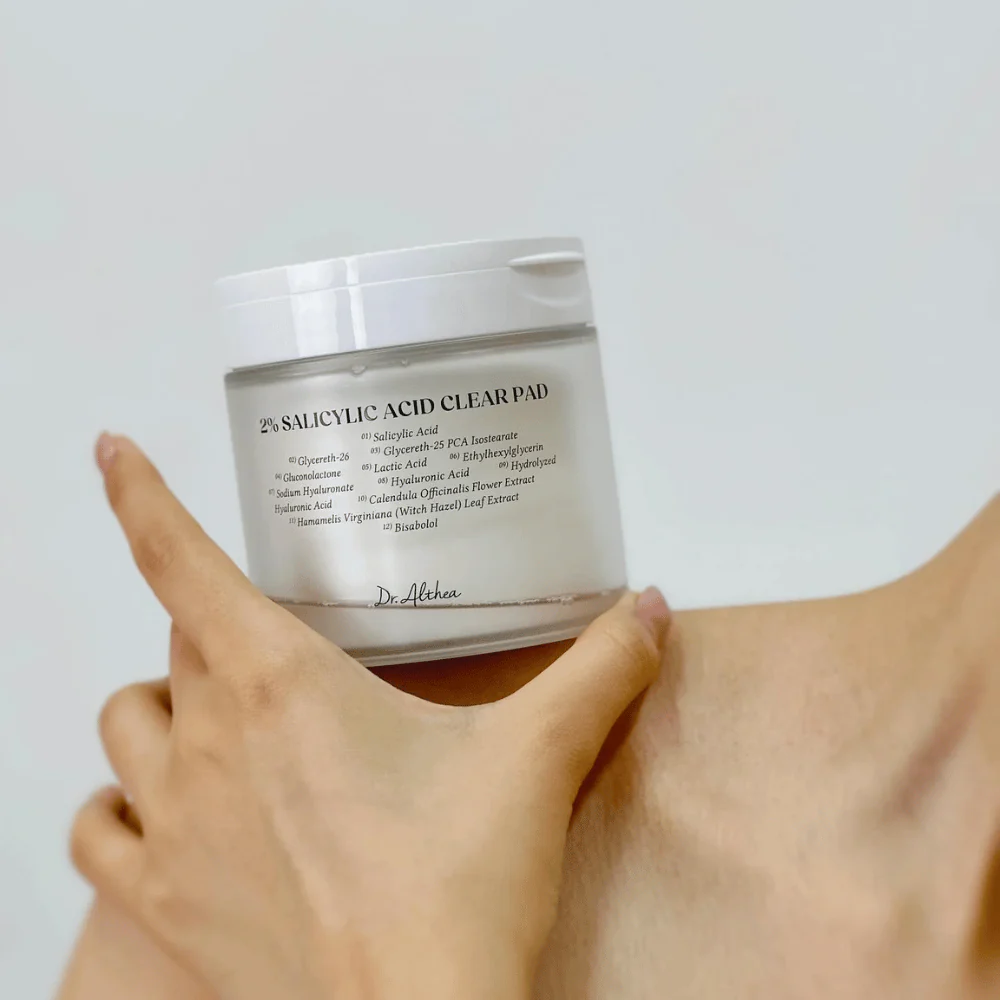 DR. ALTHEA Salicylic Acid Clear Pad 60шт - Тонер-педи з саліциловою кислотою 2% - фото №3 DR. ALTHEA Salicylic Acid Clear Pad 60шт - Тонер-педи з саліциловою кислотою 2% - фото №3